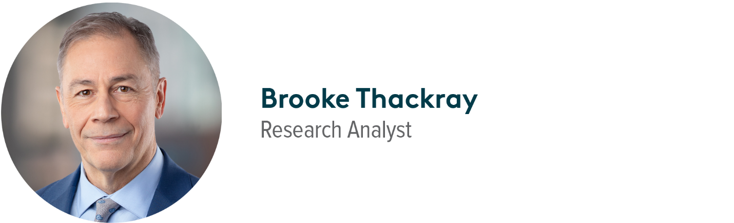Picture of Global X Research Analyst Brooke Thackray.