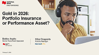 Gold in 2026 Portfolio Insurance or Performance Asset